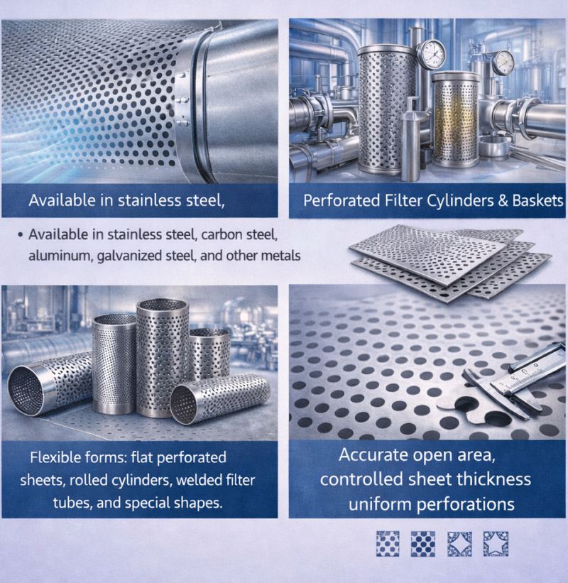 Perforated Metal Mesh 1