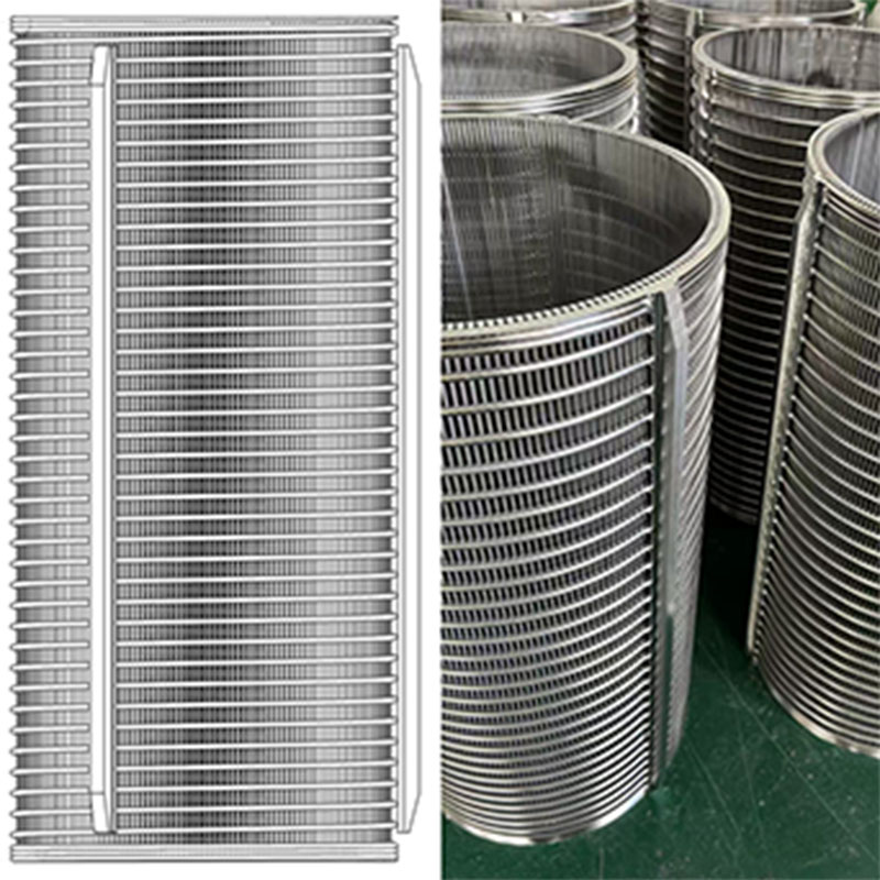 Wedge Wire Screen Basket Separator3
